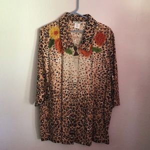 Relaxed Fit Tunic Length Jacket Ulta Popken